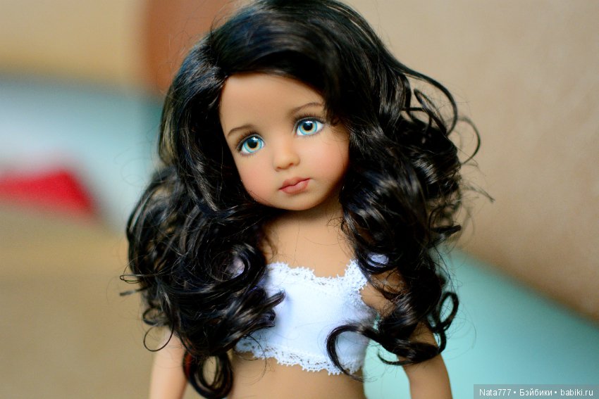 #4 Молд куколки, фантастической и невероятной красоты с росписью от Lana Dobbs