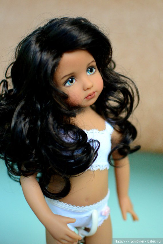 #4 Молд куколки, фантастической и невероятной красоты с росписью от Lana Dobbs