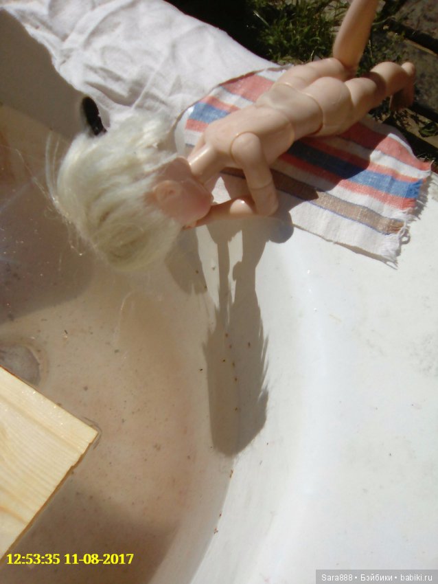 Изабелла и Криша ходили купаться (фото 5)