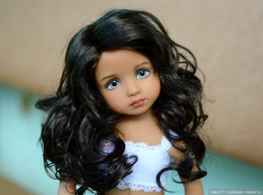 #4 Молд куколки, фантастической и невероятной красоты с росписью от Lana Dobbs