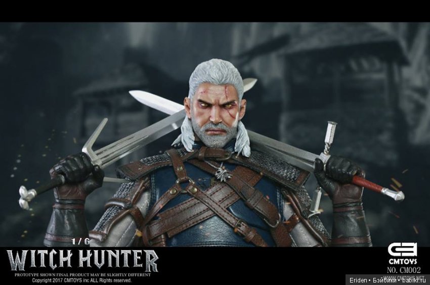 Предзаказы на Геральта, Йеннифер и Цири. Action Figures 1/6 (фото 2)