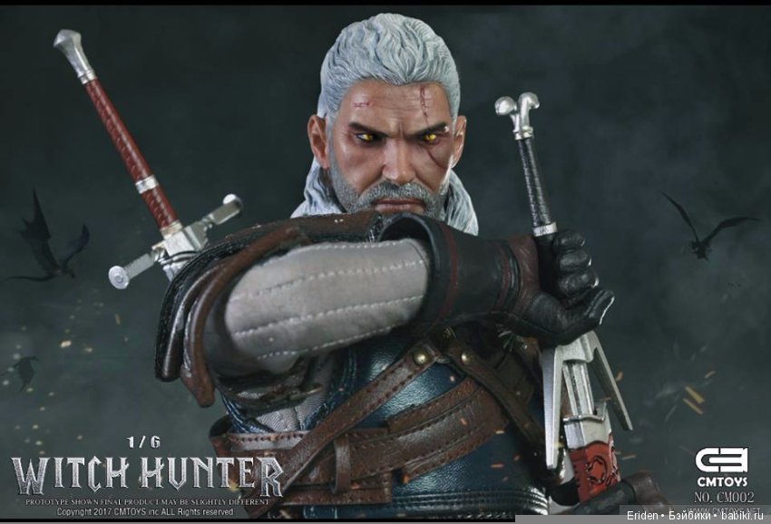 Предзаказы на Геральта, Йеннифер и Цири. Action Figures 1/6 (фото 6)