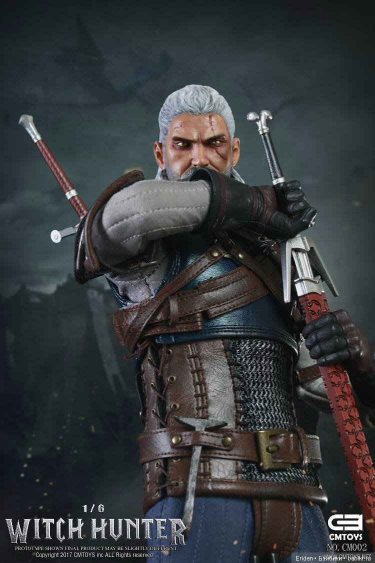 Предзаказы на Геральта, Йеннифер и Цири. Action Figures 1/6 (фото 7)