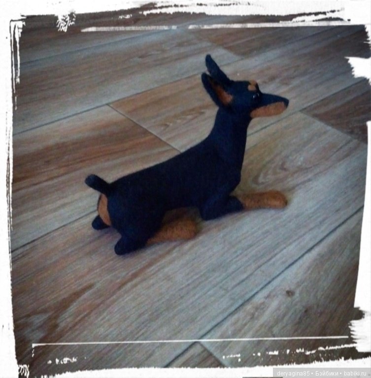 Доберман в процеесе,скоро будет готов (фото 2)