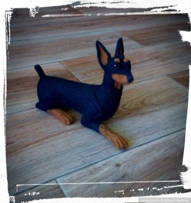 Доберман в процеесе,скоро будет готов (фото 4)