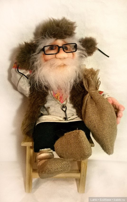 Домовой — Куклы из капрона и чулочной техники: авторские игрушки (фото 3)