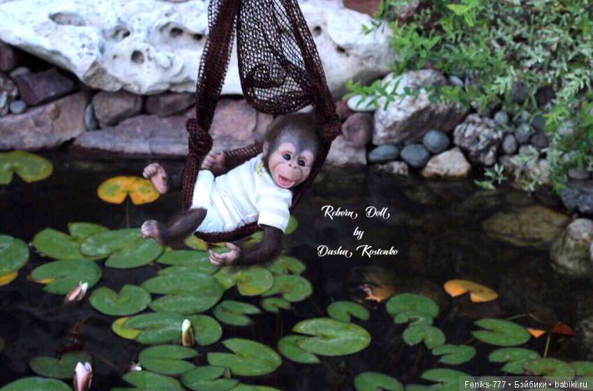 Гарик-удивительный малыш! Обезьянка реборн Даши Костенко (фото 3)