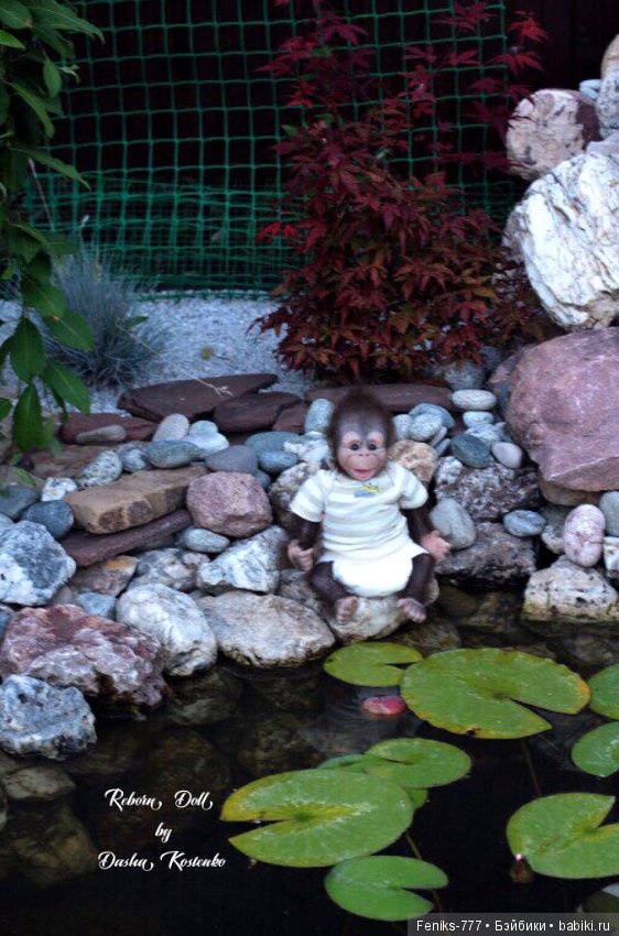 Гарик-удивительный малыш! Обезьянка реборн Даши Костенко (фото 4)