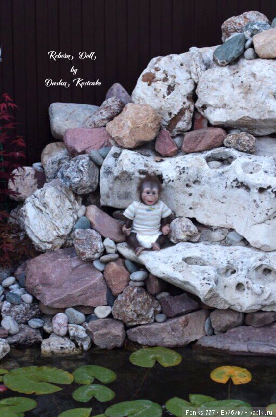 Гарик-удивительный малыш! Обезьянка реборн Даши Костенко (фото 6)