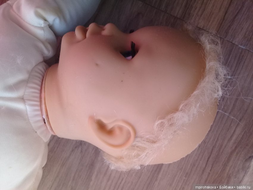 Основа для парика — Ремонт кукол СССР и ГДР (немок): чернота (фото 2)