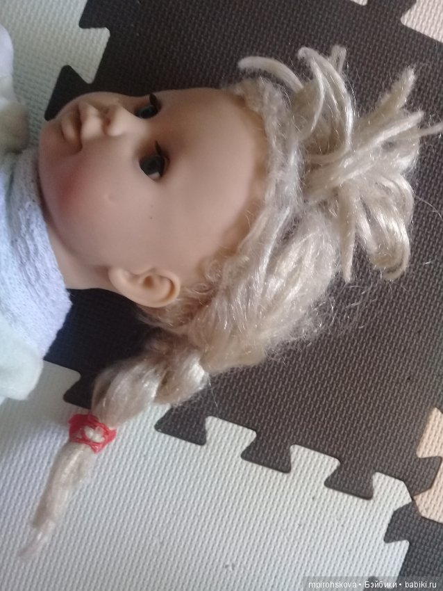 Основа для парика — Ремонт кукол СССР и ГДР (немок): чернота