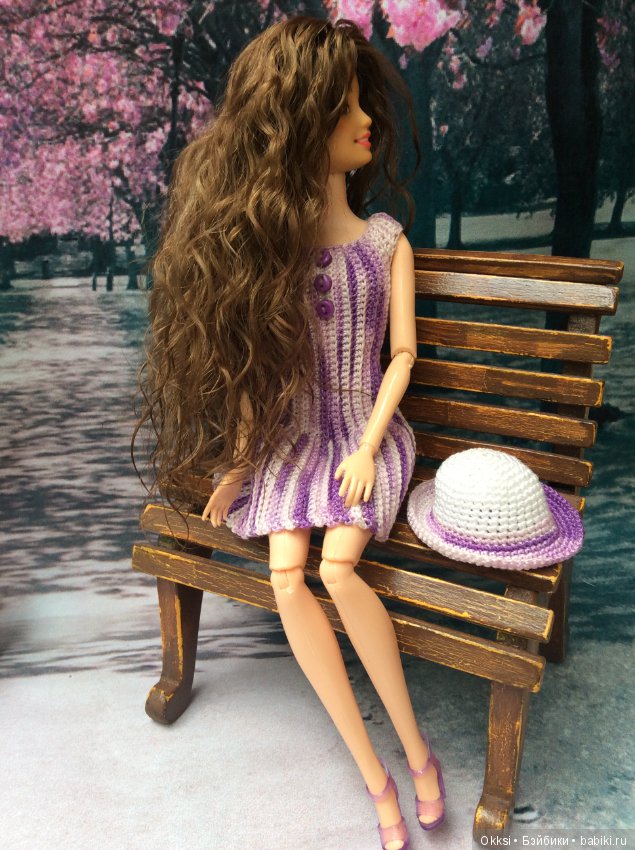 ООАК старенькой куклы Барби (фото 2)