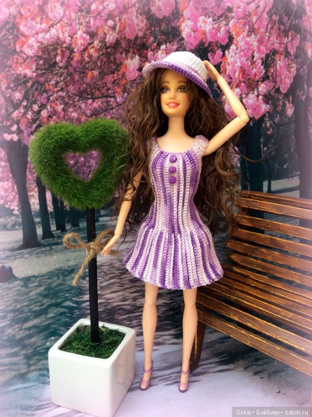 ООАК старенькой куклы Барби (фото 8)