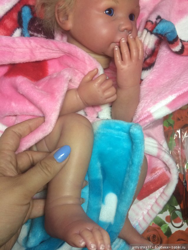 Мои первые шаги — Обучение реборнингу: роспись (фото 9)