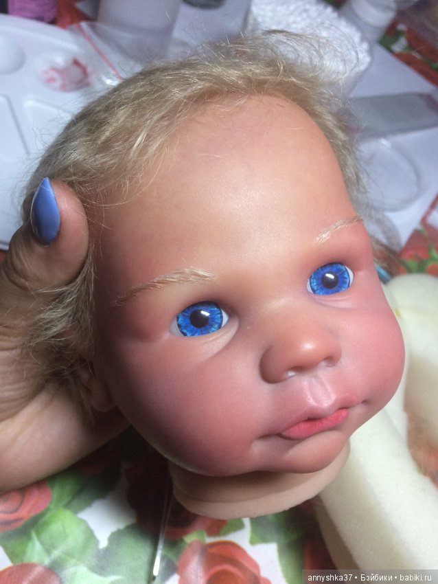 Мои первые шаги — Обучение реборнингу: роспись