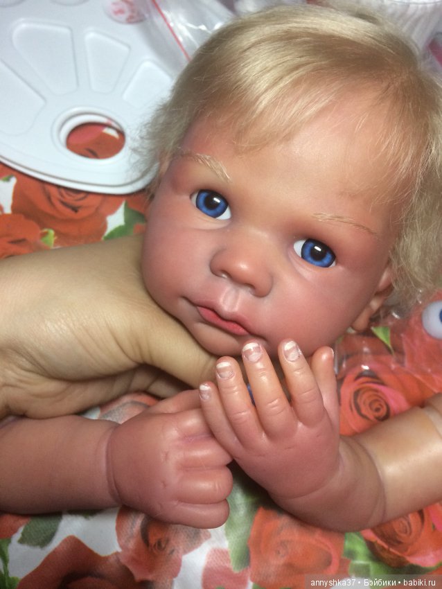 Мои первые шаги — Обучение реборнингу: роспись (фото 5)