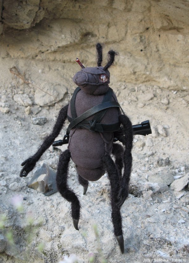 Насекомое — Авторские куклы ручной работы: текстильные