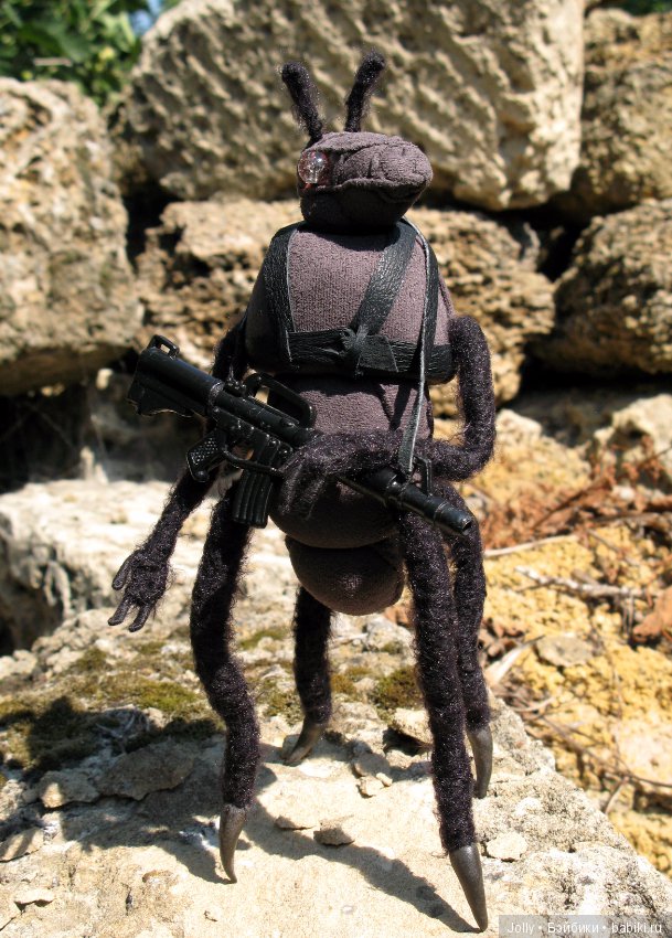 Насекомое — Авторские куклы ручной работы: текстильные (фото 6)