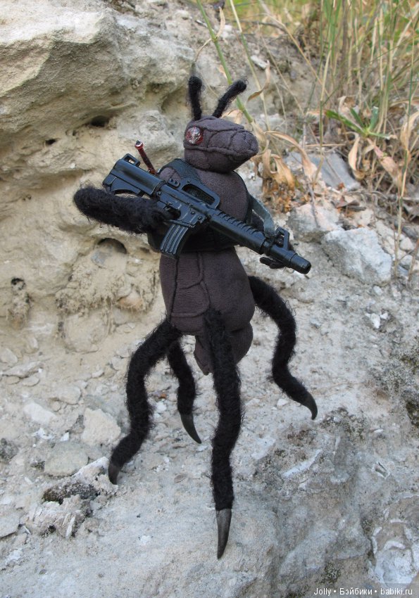 Насекомое — Авторские куклы ручной работы: текстильные (фото 3)