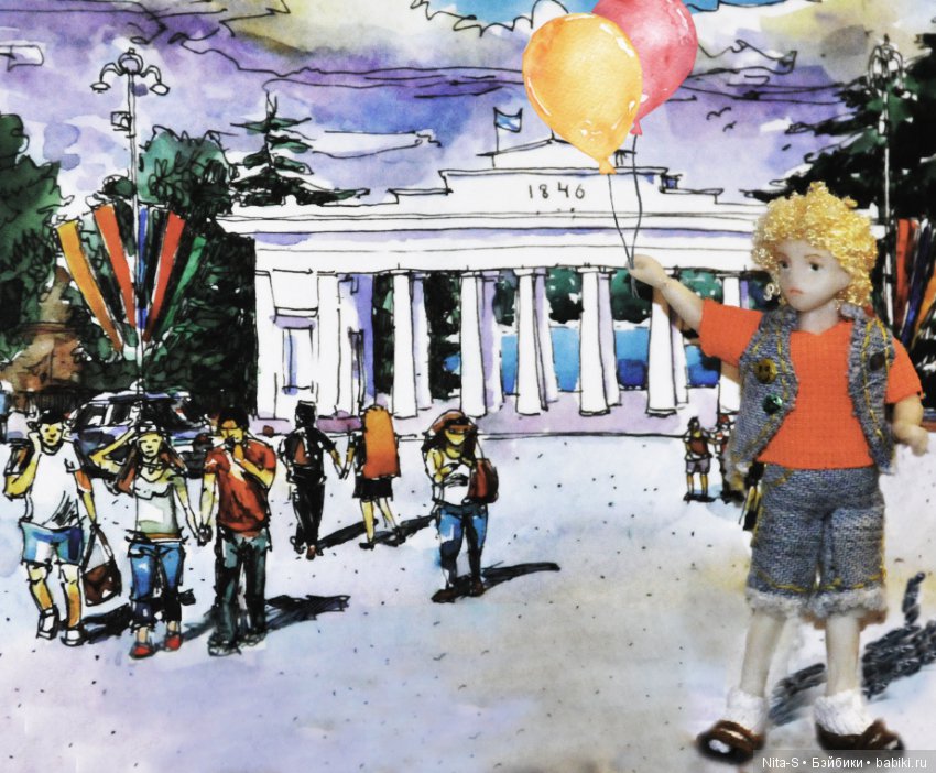 Денис и море — Домашние фото авторских кукол: личные коллекции (фото 6)