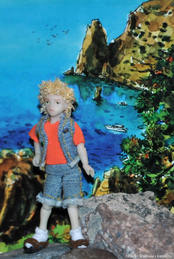 Денис и море — Домашние фото авторских кукол: личные коллекции (фото 3)