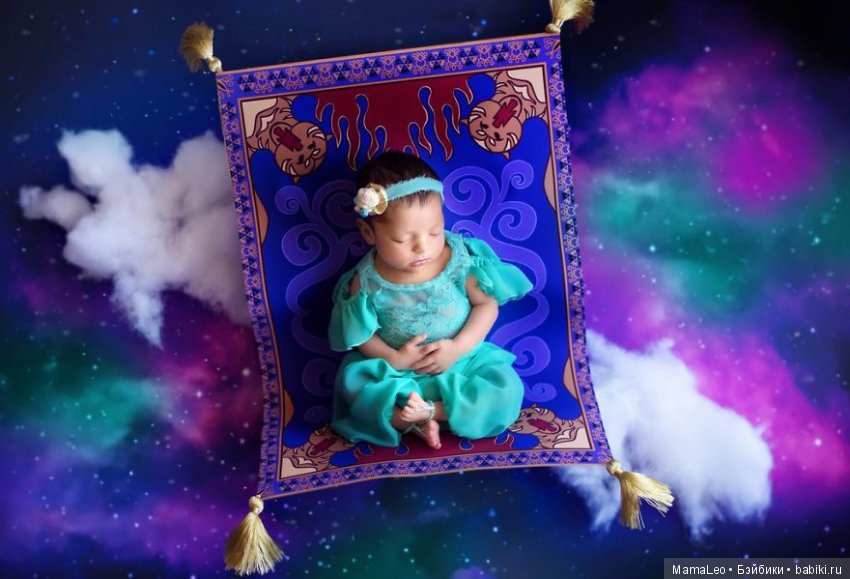 Потрясающая фотосессия новорожденных принцесс Диснея (фото 3)