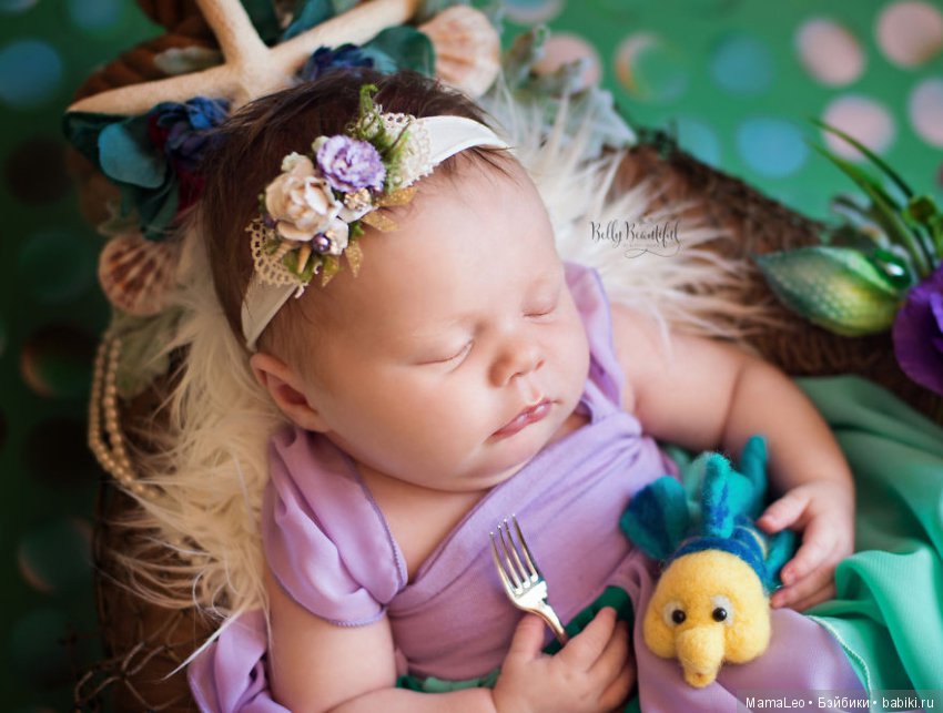 Потрясающая фотосессия новорожденных принцесс Диснея (фото 2)