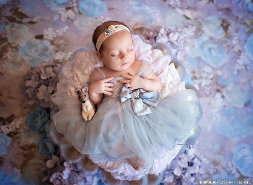 Потрясающая фотосессия новорожденных принцесс Диснея