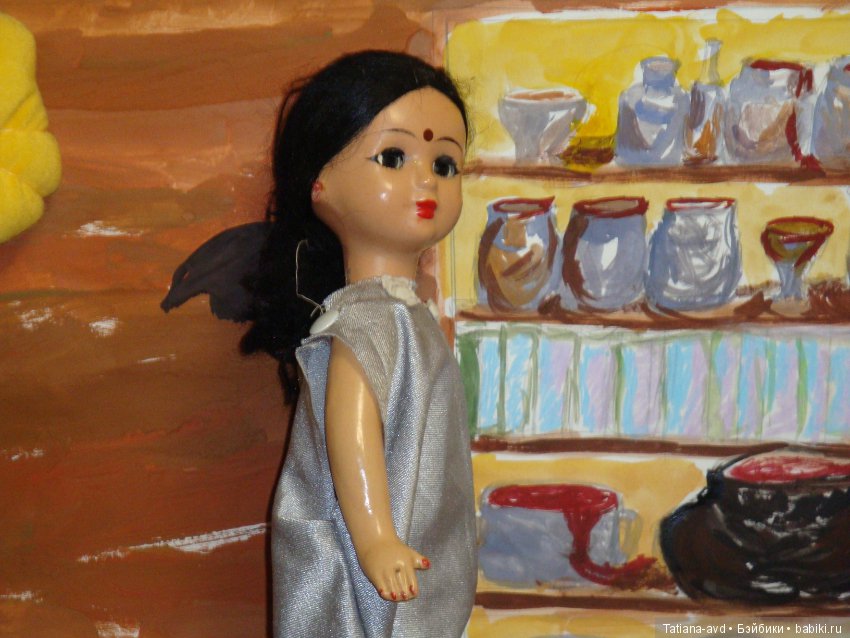 Индийская красавица — Винтажные куклы ГДР (Немки): Бигги (фото 5)