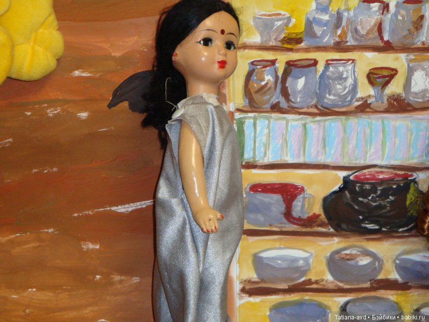 Индийская красавица — Винтажные куклы ГДР (Немки): Бигги (фото 4)