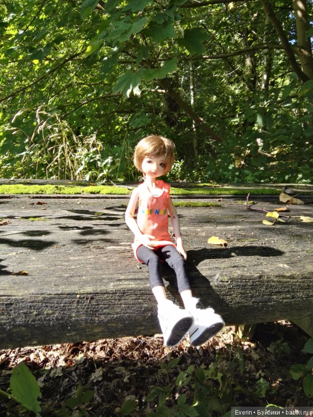 Первая прогулка Мии — Куклы Milim Studio (Милим): российские БЖД