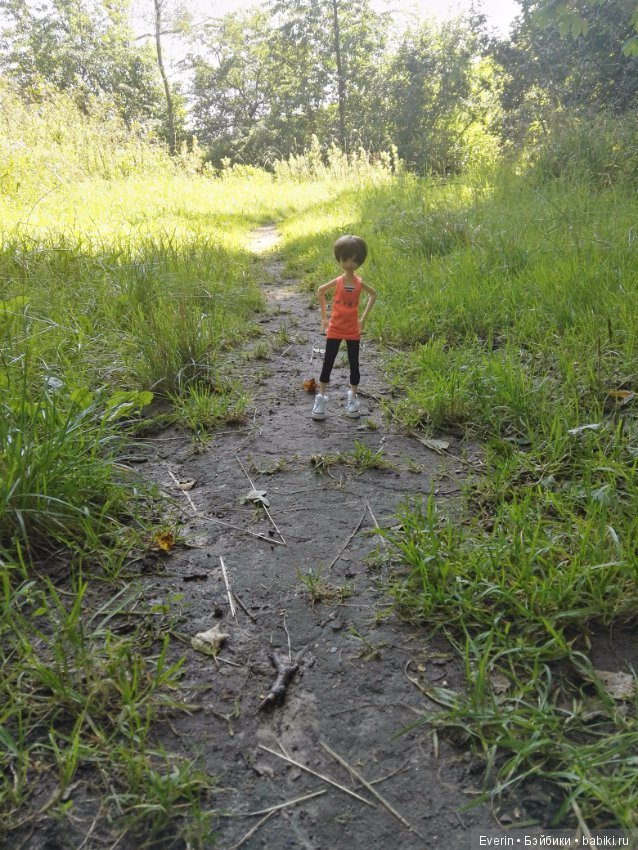 Первая прогулка Мии — Куклы Milim Studio (Милим): российские БЖД