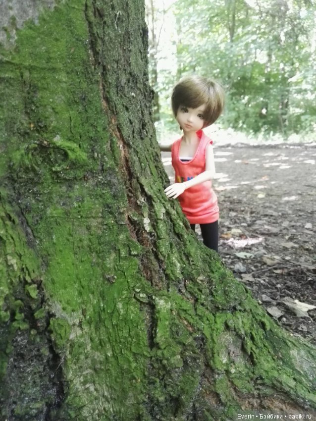 Первая прогулка Мии — Куклы Milim Studio (Милим): российские БЖД