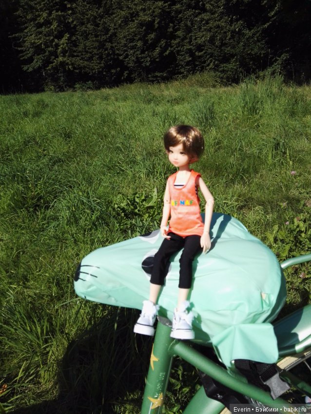 Первая прогулка Мии — Куклы Milim Studio (Милим): российские БЖД (фото 3)