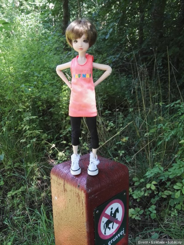 Первая прогулка Мии — Куклы Milim Studio (Милим): российские БЖД