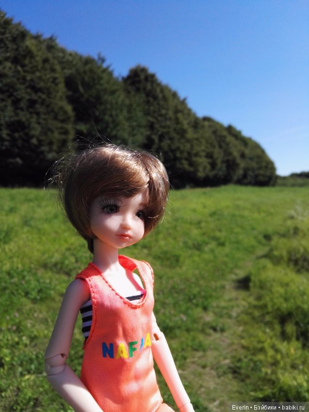 Первая прогулка Мии — Куклы Milim Studio (Милим): российские БЖД (фото 6)