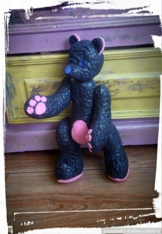 Мишка — Текстильные игрушки и примитивы: кофейные (фото 6)