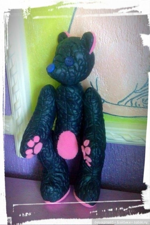 Мишка — Текстильные игрушки и примитивы: кофейные (фото 8)