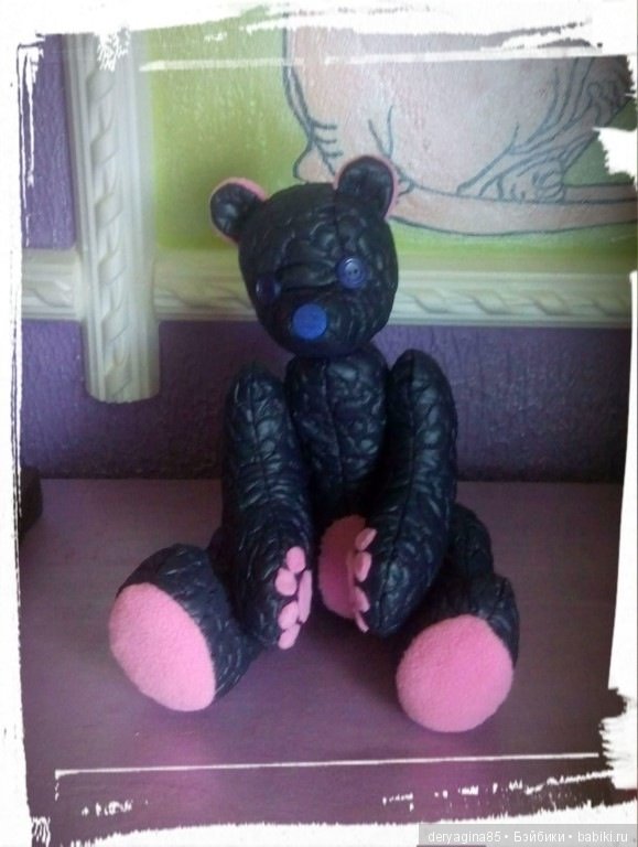 Мишка — Текстильные игрушки и примитивы: кофейные (фото 5)