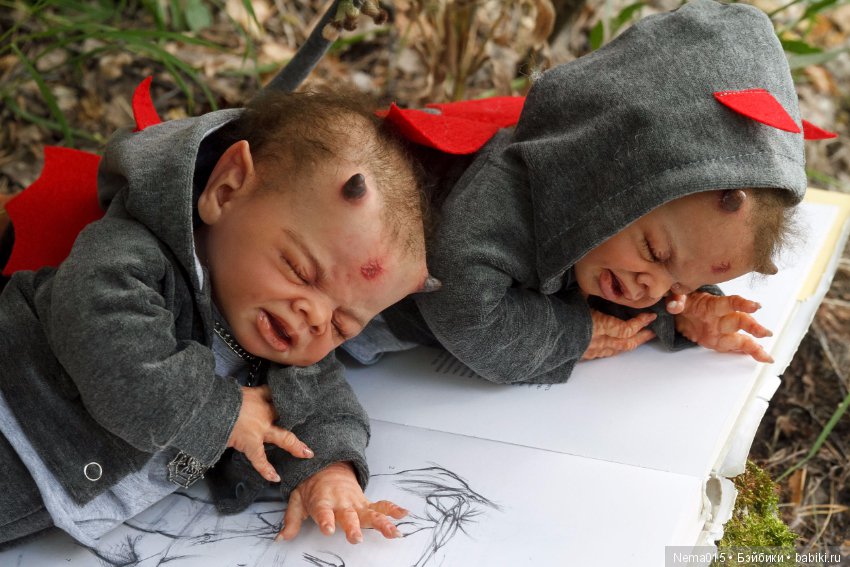 А у нас рожки... Куклы реборн Марины Голубицкой (фото 3)