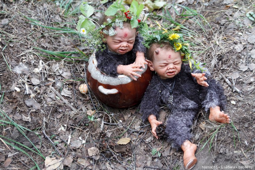 А у нас рожки... Куклы реборн Марины Голубицкой