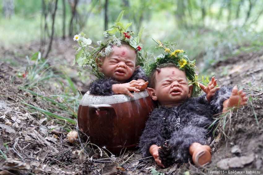 А у нас рожки... Куклы реборн Марины Голубицкой