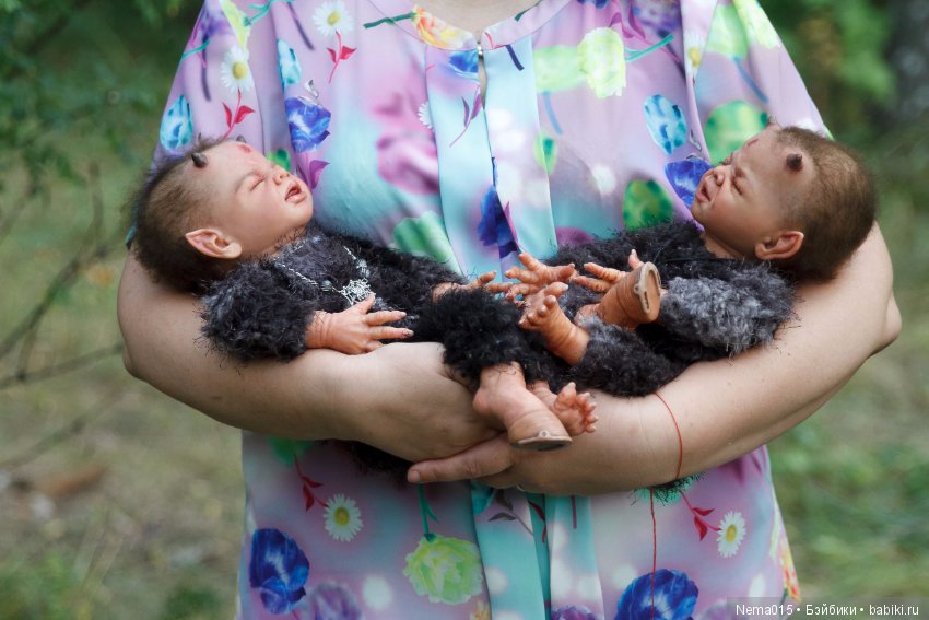 А у нас рожки... Куклы реборн Марины Голубицкой