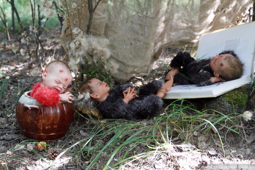 А у нас рожки... Куклы реборн Марины Голубицкой