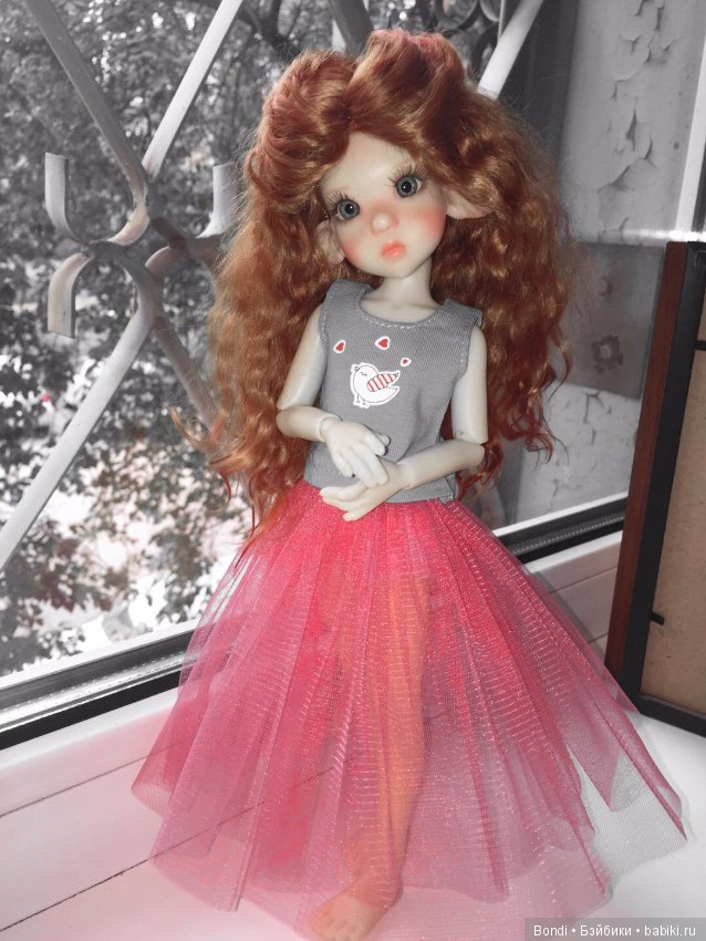 Модница Кира — Куклы Kaye Wiggs (Кайе Виггс): авторские BJD (БЖД) (фото 3)