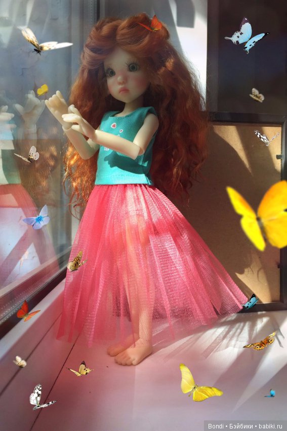 Модница Кира — Куклы Kaye Wiggs (Кайе Виггс): авторские BJD (БЖД) (фото 8)