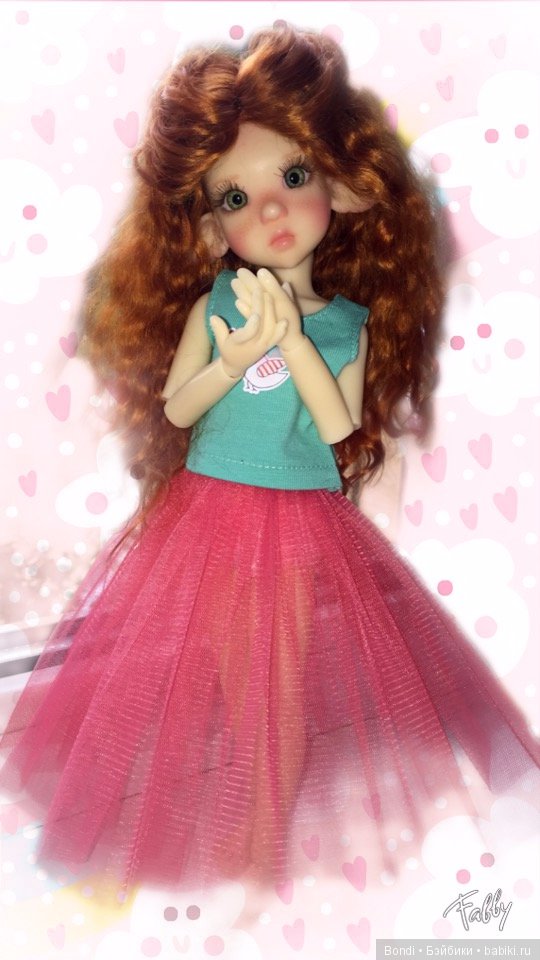 Модница Кира — Куклы Kaye Wiggs (Кайе Виггс): авторские BJD (БЖД) (фото 5)