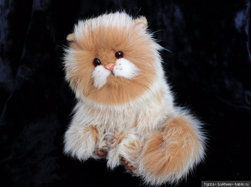 Котенок тедди Лео — Авторские мишки Тедди и друзья: фото (фото 4)