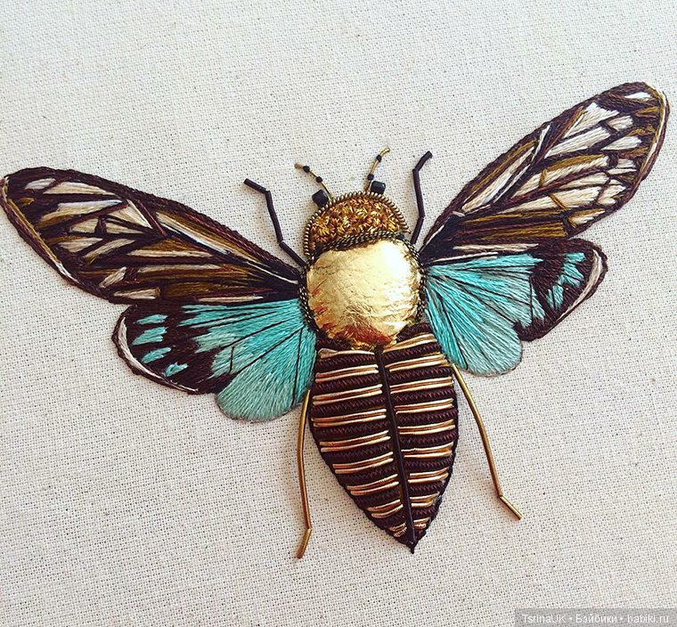 Удивительные вышивки Humayrah Poppins