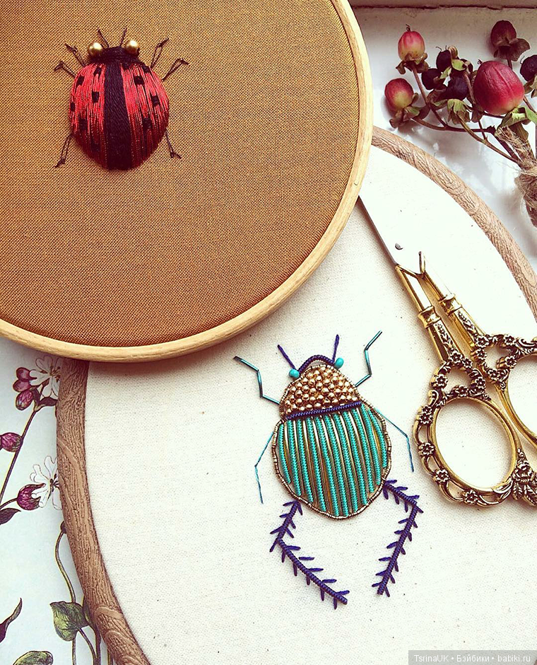 Удивительные вышивки Humayrah Poppins